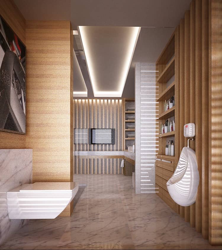 ห้องน้ำและห้องแต่งตัว